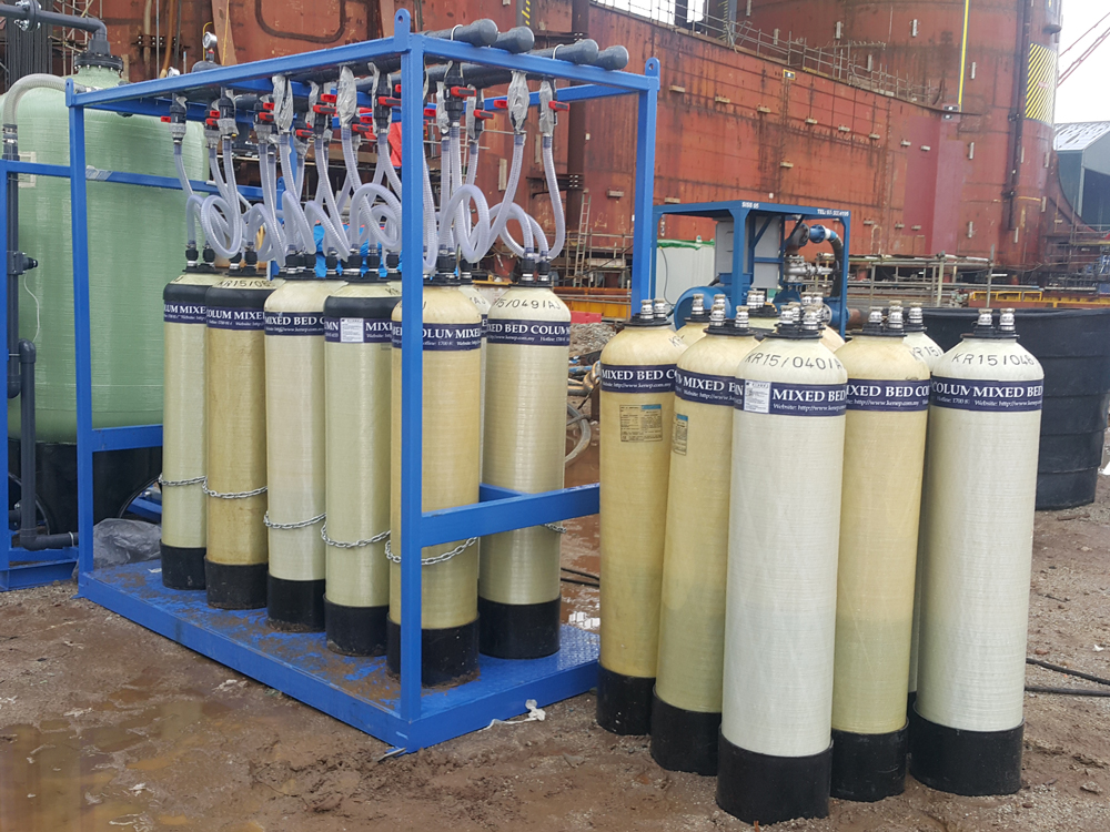 Demineralized Water System for Oil Platform Purewater